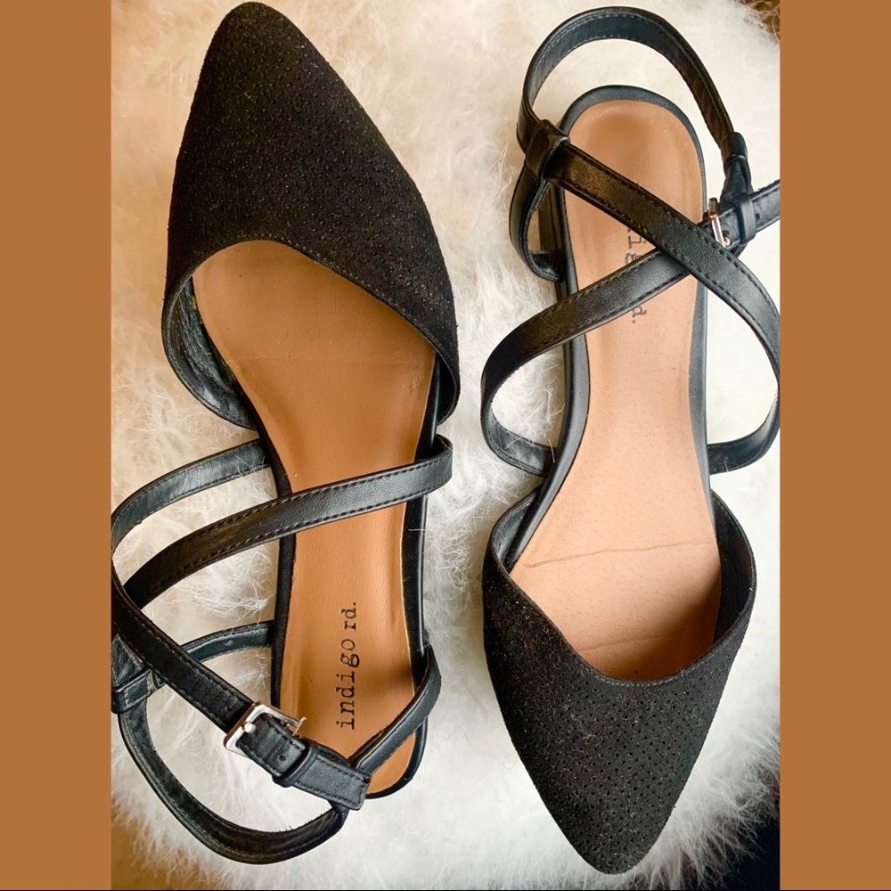 ❤️ Pointed Toe Lace Up Flats